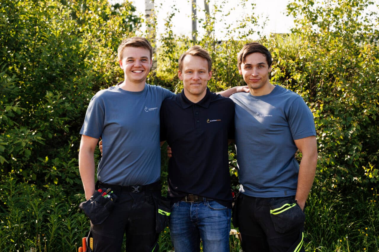 Tre ansatte, avd. Nannestad