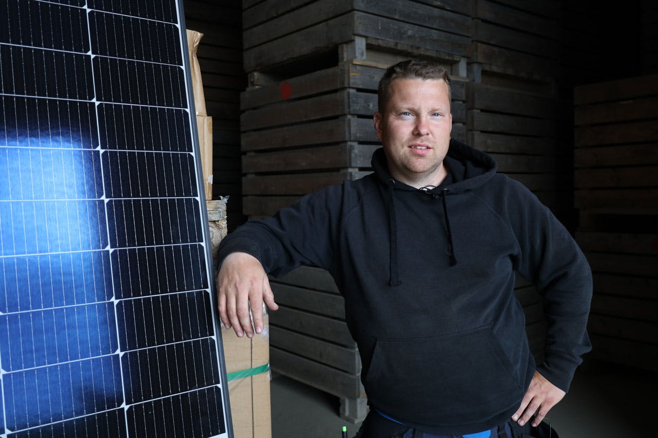 Produser egen strøm med solceller